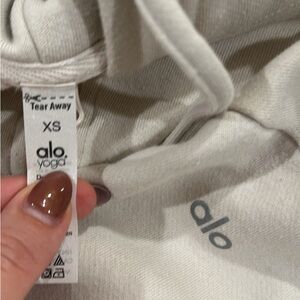 Beige Alo hoodie